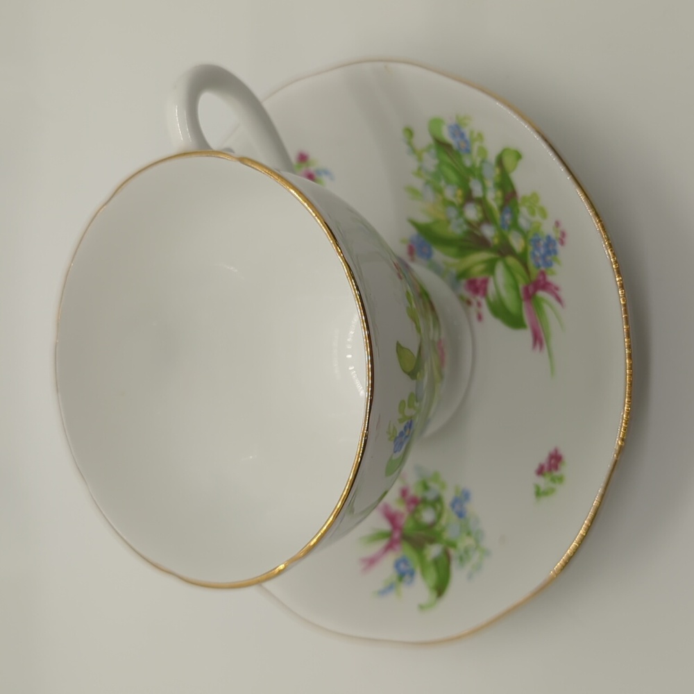 Royal York Tea Cup and Saucer 1950s made in England